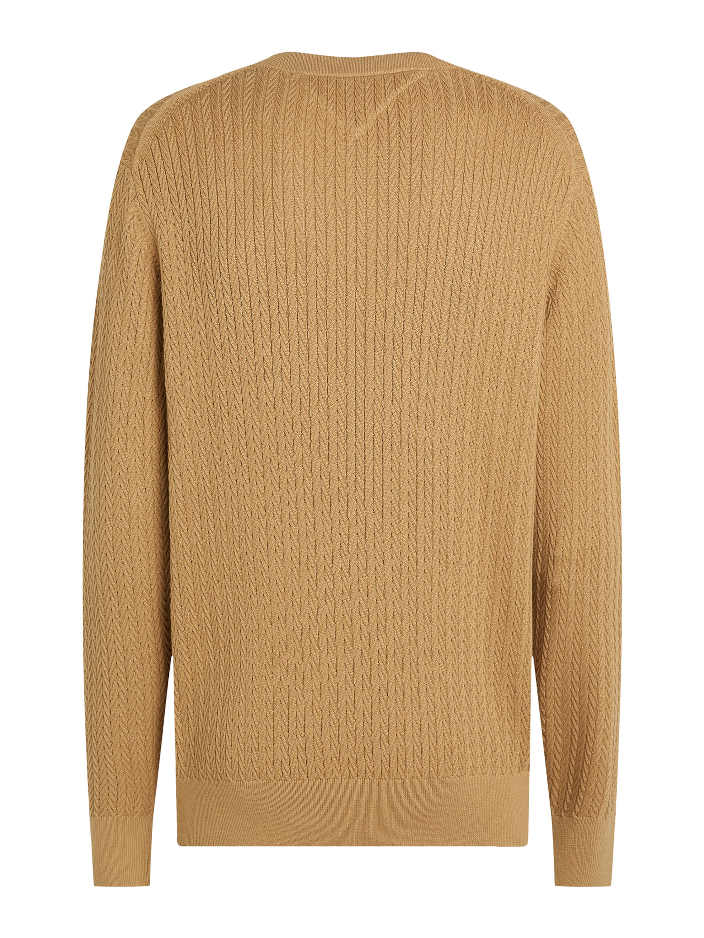 TOMMY HILFIGER Пуловер в кафяво