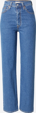 Jean 'Ribcage Straight Ankle Performance Cool' LEVI'S ® en bleu : devant
