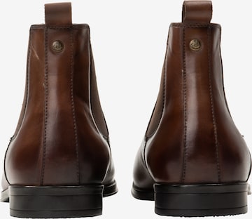DreiMaster Klassik Chelsea boots 'Ledkin' in Bruin