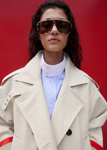 MANGO Between-Seasons Coat 'Termo' in Beige