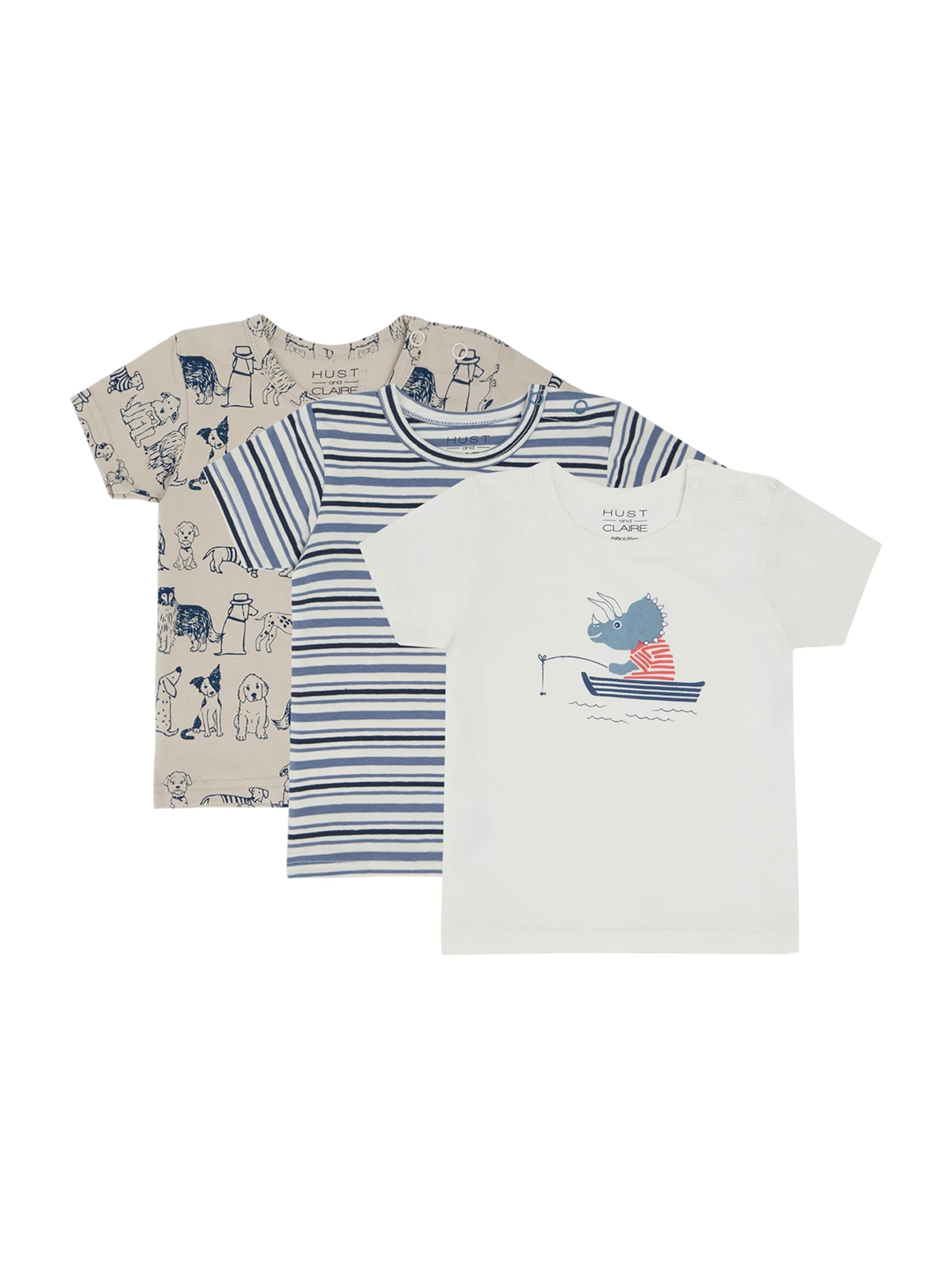 bēšs Hust & Claire T-Krekls 'Albert': no priekšpuses