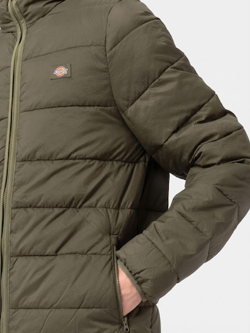 DICKIES Overgangsjakke 'WALDENBURG' i grøn