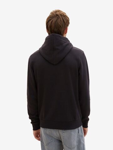 TOM TAILOR - Sweatshirt em preto