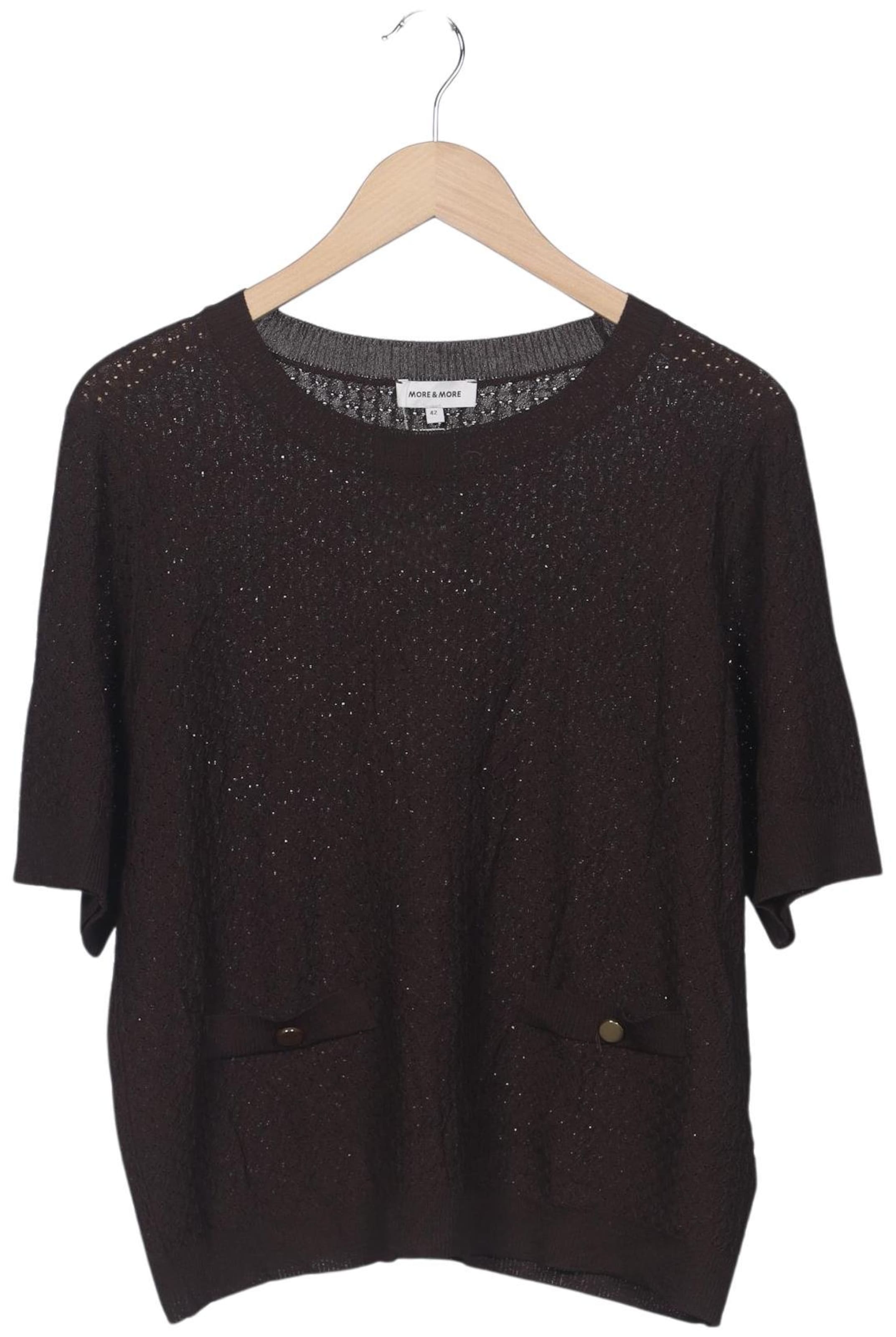 MORE & MORE Pullover XL in Braun: Vorderseite