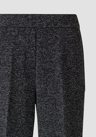 Wide Leg Pantalon s.Oliver en noir