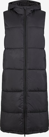 Gilet Urban Classics en noir : devant