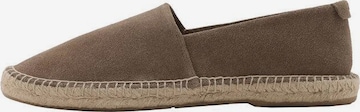 MANGO MAN Espadrilles in Brown: front