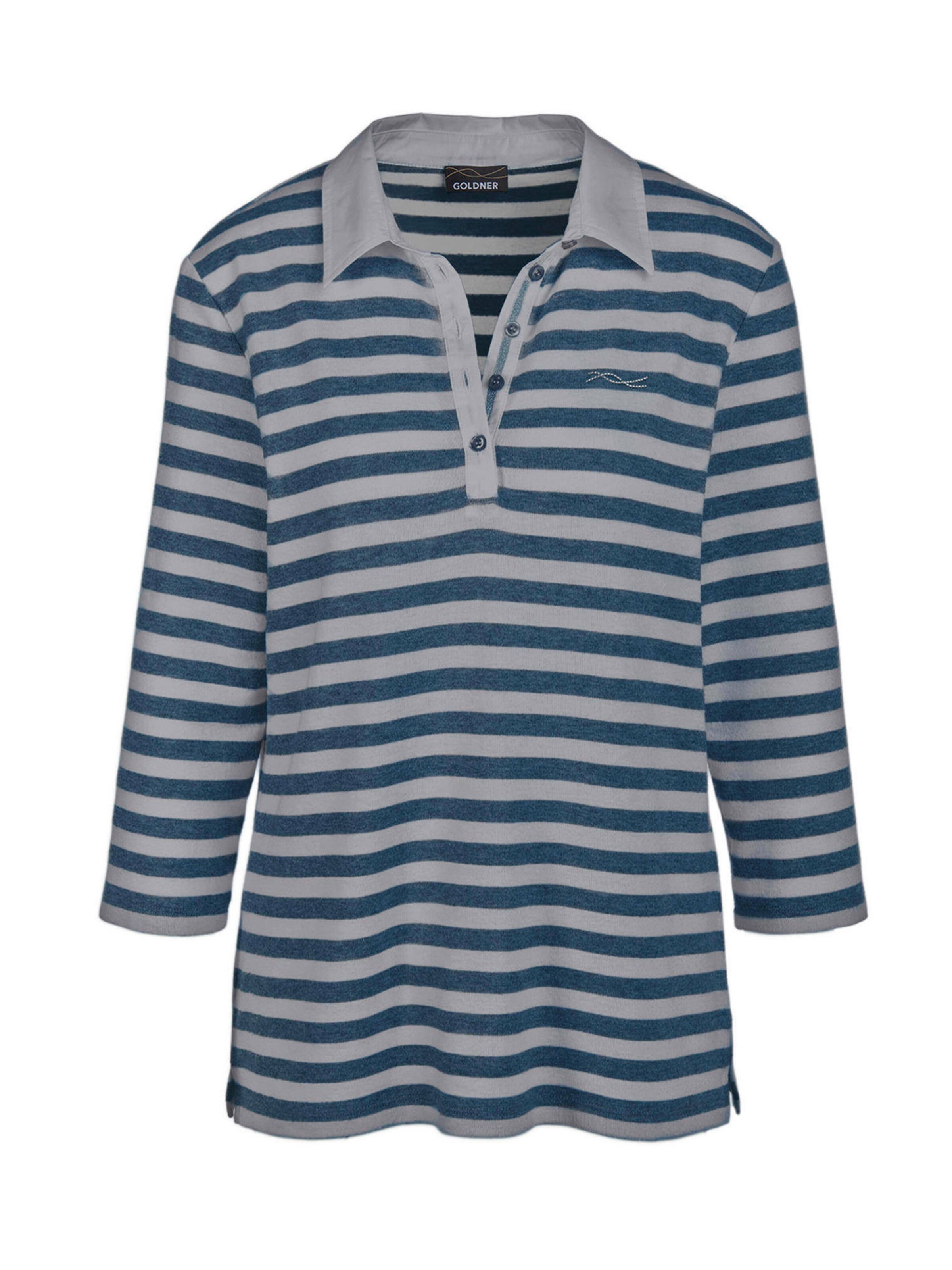 T-shirt Goldner en bleu : devant