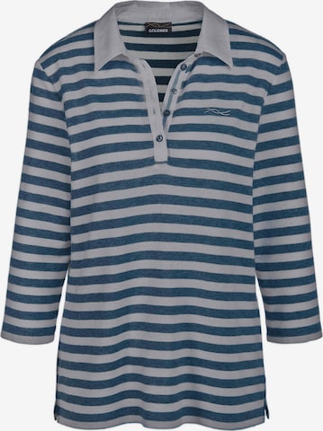T-shirt Goldner en bleu : devant