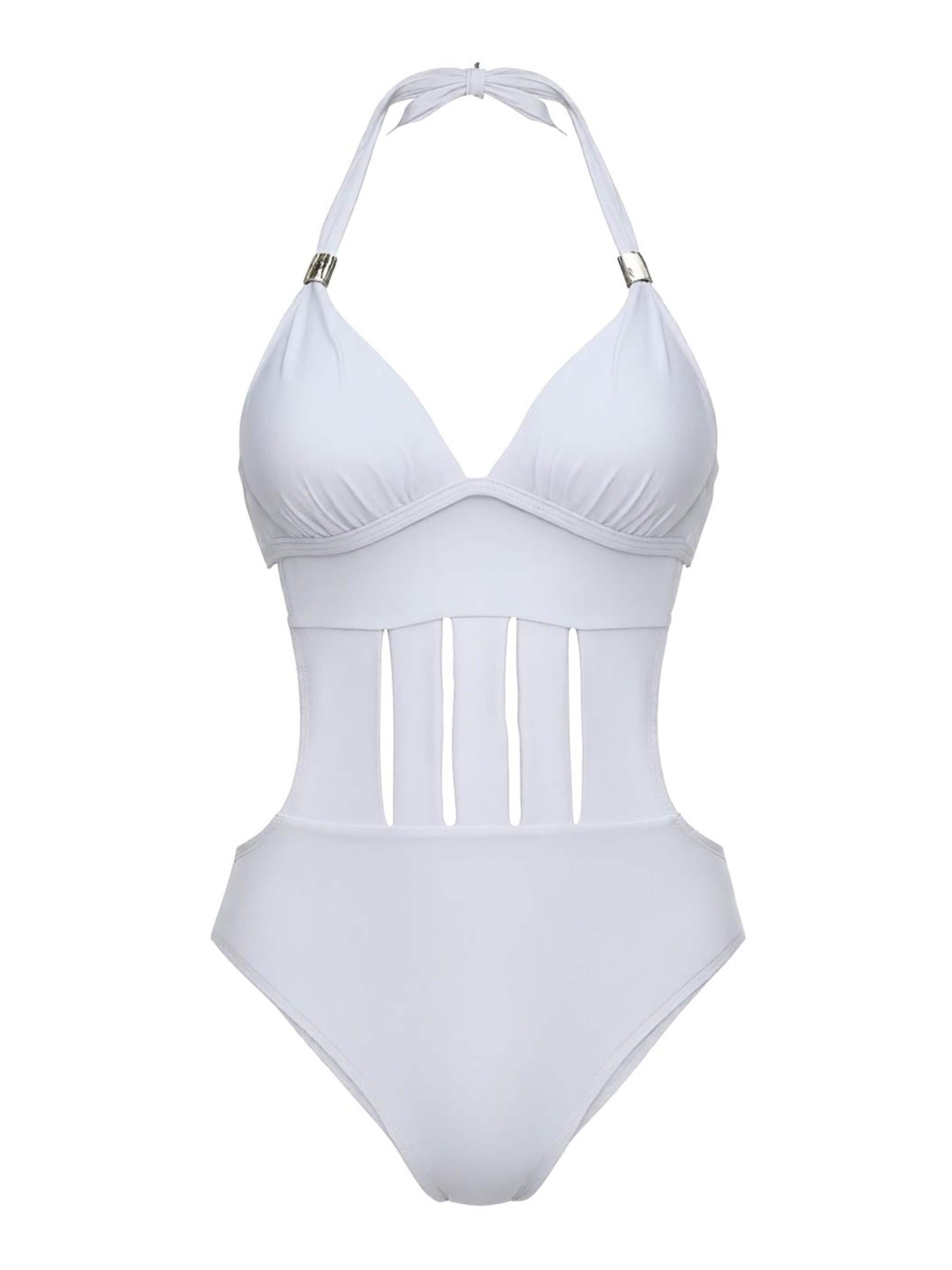 Marko Push-up Strój kąpielowy 'Anina M-680 (11)' w kolorze biały: przód