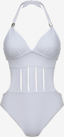 Marko Push-up Strój kąpielowy 'Anina M-680 (11)' w kolorze biały: przód