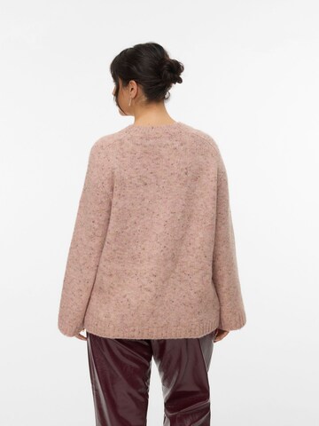 Vero Moda Curve Sweater 'VMCingrid' in Pink