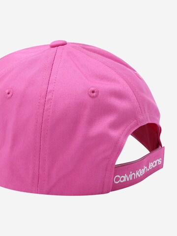 Cappello da baseball di Calvin Klein Jeans in rosa