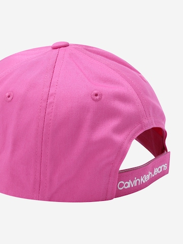 Casquette Calvin Klein Jeans en rose