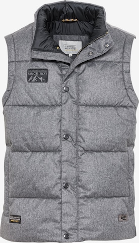 CAMEL ACTIVE Vest in Grey: front