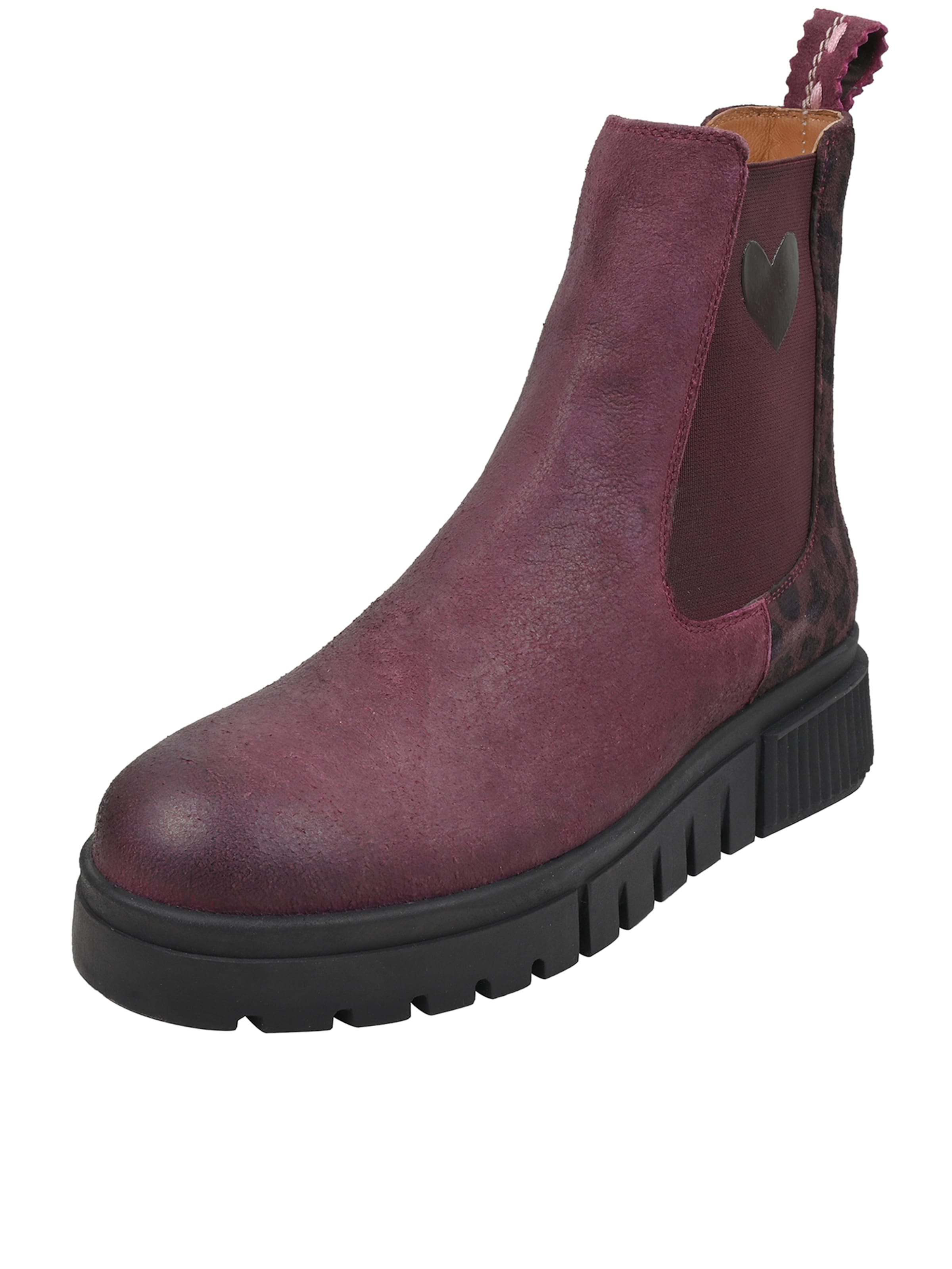 Crickit Chelsea Boot ' NAELLE ' in Rot: Vorderseite