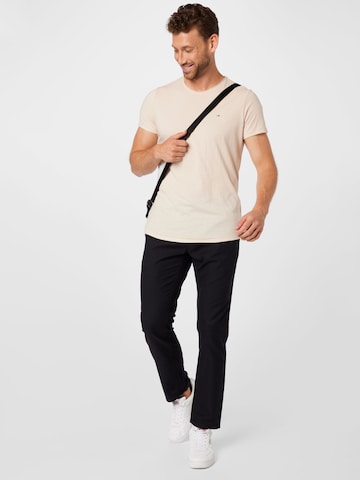 Tommy Jeans - Camiseta 'Jaspe' en beige