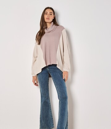 Pull-over ' ' Apricot en gris