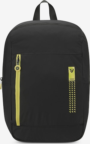 Roncato Backpack 'Compact Neon' in Black: front