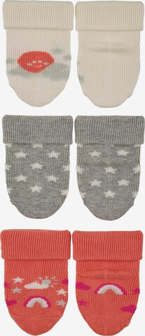 STERNTALER Socks 'Sonne' in Grey: front