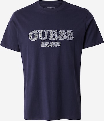 GUESS Shirt in Royal Blue ABOUT YOU