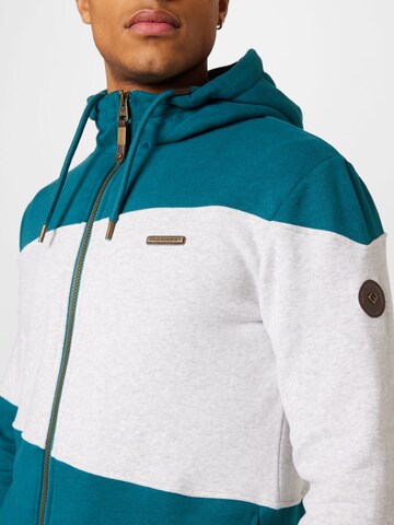 Ragwear Zip-Up Hoodie 'NYKOS' in Green