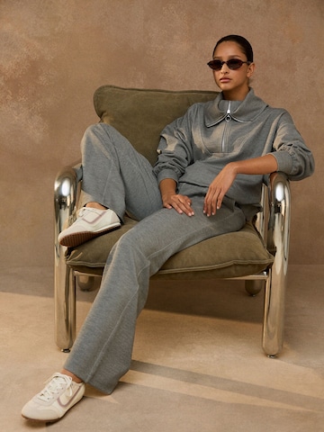 Wide Leg Pantalon 'Premium' Next en gris