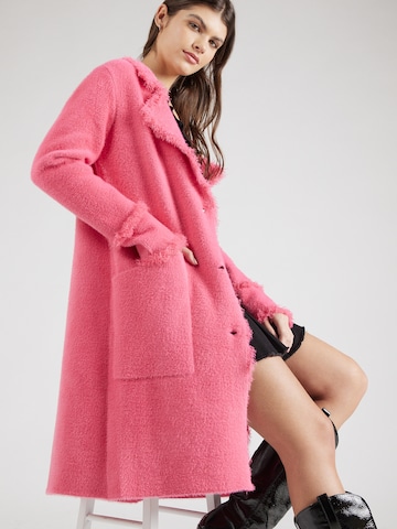 RINO & PELLE Knitted Coat 'Catena' in Pink