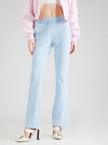 Juicy Couture Flared Pants 'Dach Cleo' in Blue: front