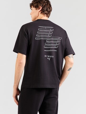 T-Shirt PUMA en noir : devant