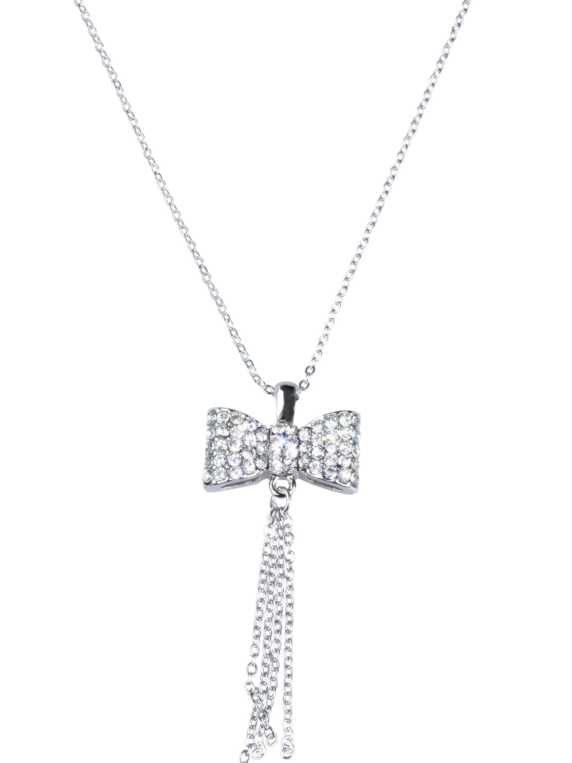 COLLEZIONE ALESSANDRO Necklace 'Steffi' in Transparent