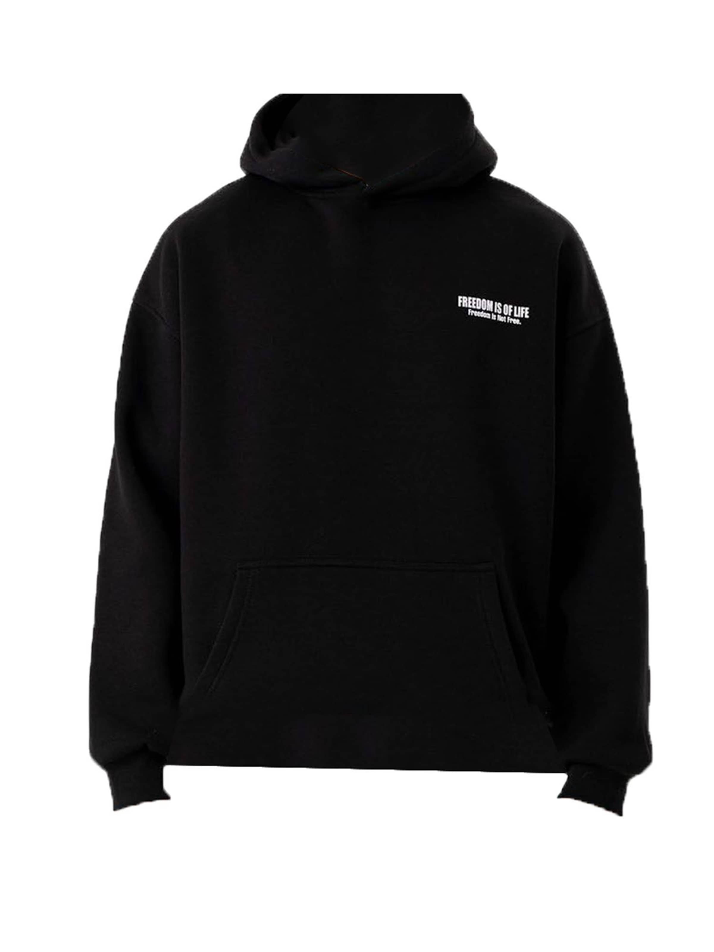 Dandalo Sweatshirt in Black: front