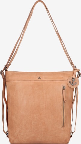 Harbour 2nd Shoulder Bag 'Anchor Love Nora' in Brown: front