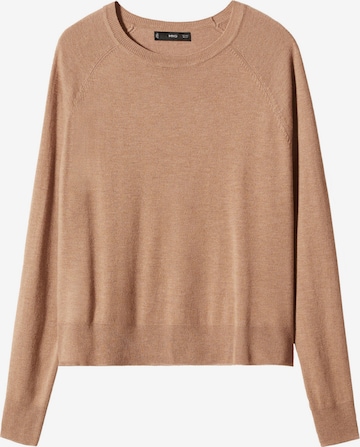 MANGO Sweater 'LUCCA' in Brown: front