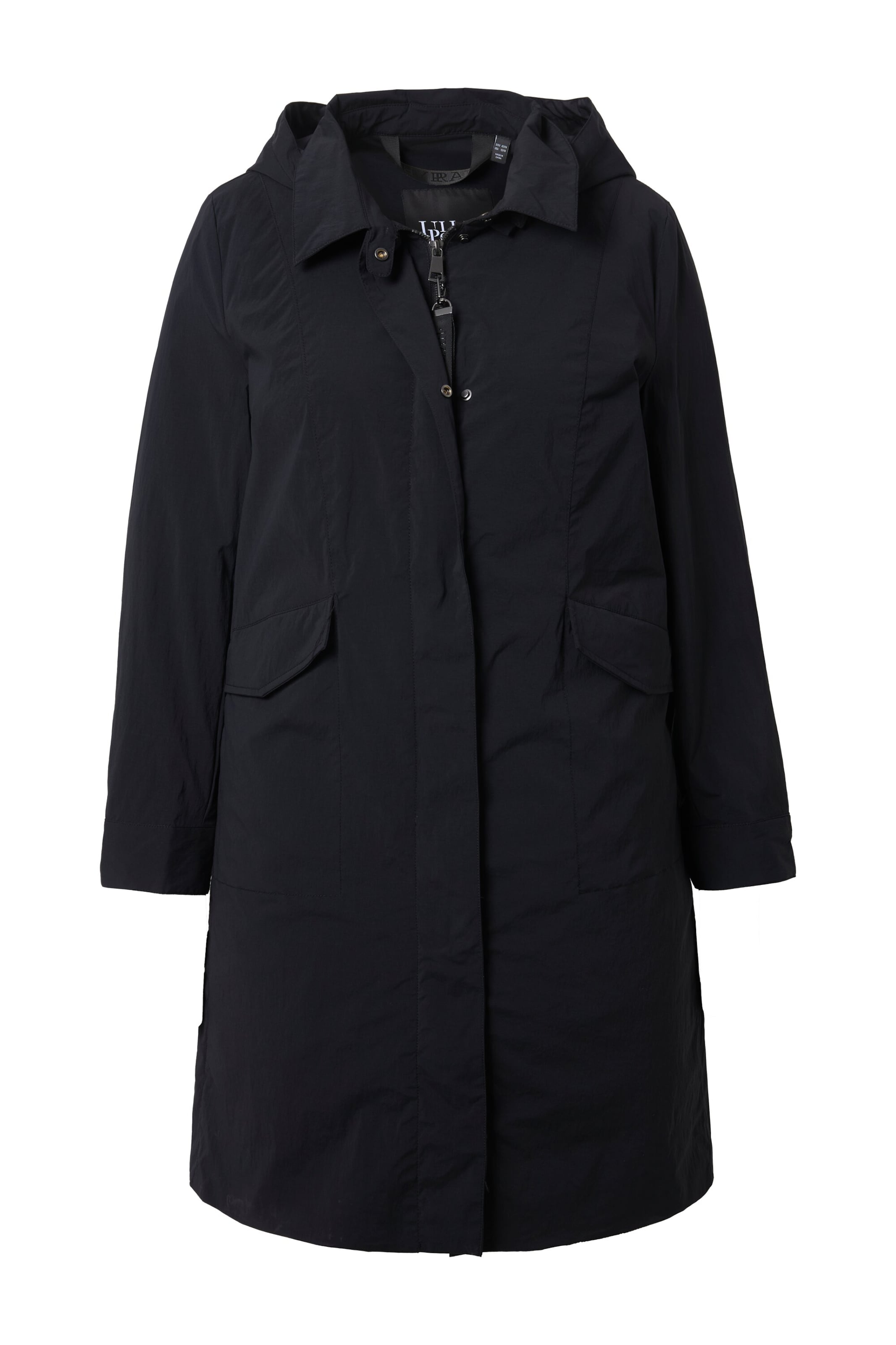 Ulla Popken Mantel in schwarz, Produktansicht