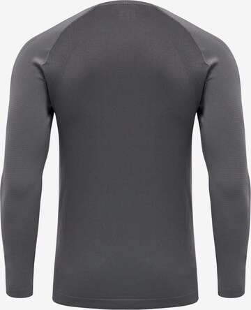 Hummel Performance Shirt 'Pro Grid Seamless' in Grey