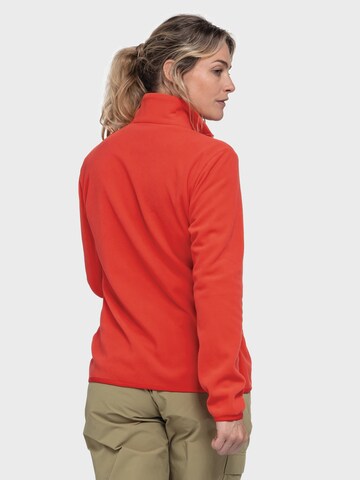 Schöffel Functionele fleece jas ' Hiking Fleece Jk Style Ash WMS ' in Rood