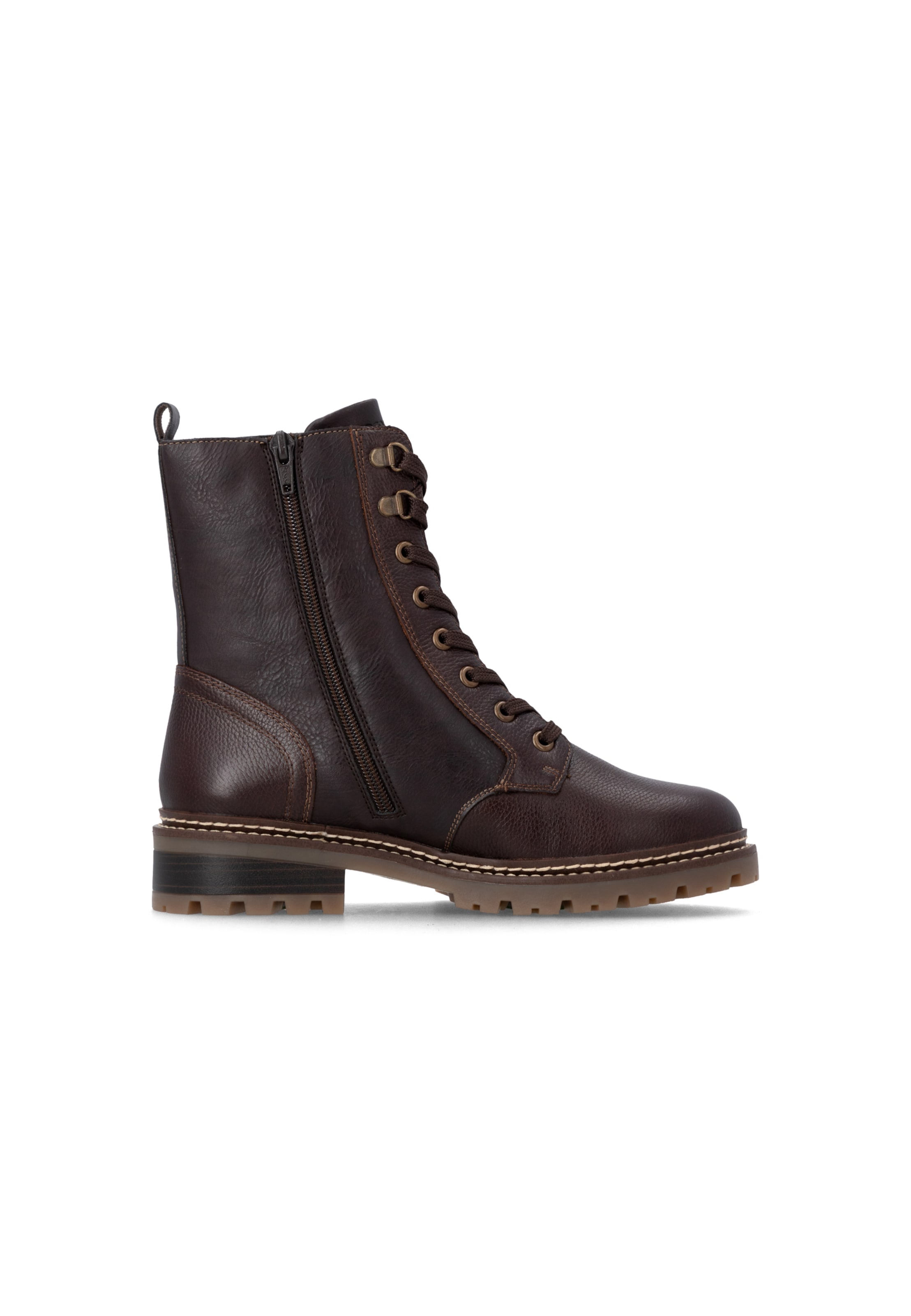 Bottines à lacets ' D0B84 ' REMONTE en marron
