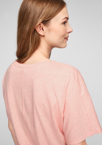 T-shirt QS en rose