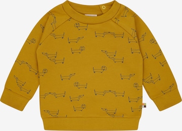 loud + proud Sweater 'Dackel' in Yellow: front