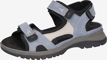 WALDLÄUFER Sandale in Blau: Vorderseite