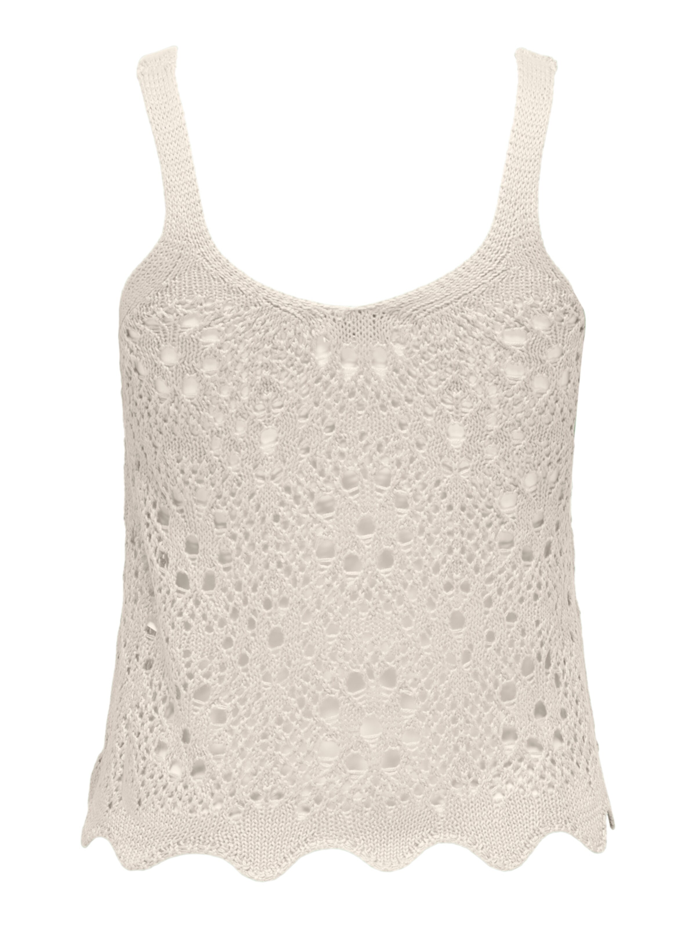 JDY Gebreide top 'Natascha' in Wit