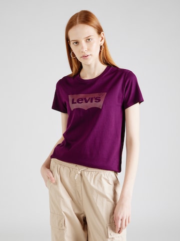 LEVI'S ® Shirt 'The Perfect Tee' in Lila: voorkant