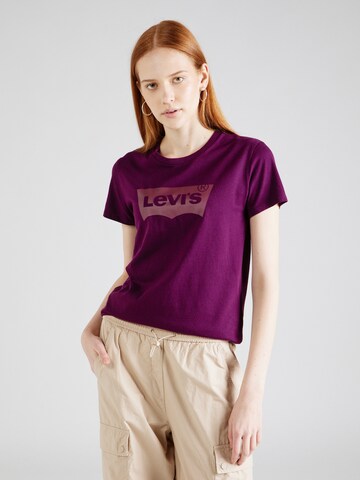 LEVI'S ® - Camisa 'The Perfect Tee' em roxo: frente