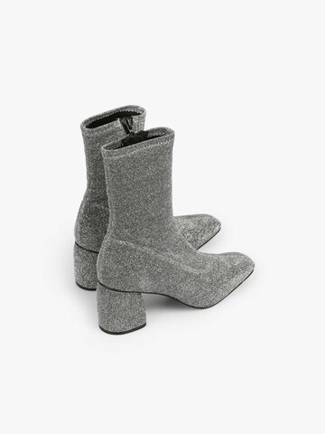 Scalpers Stiefelette in Silber