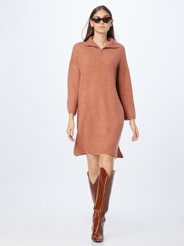 JcSophie Knitted dress 'Philippine' in Brown