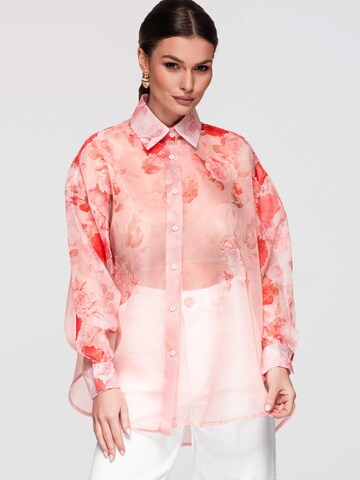 Ombre - Blusa en rosa