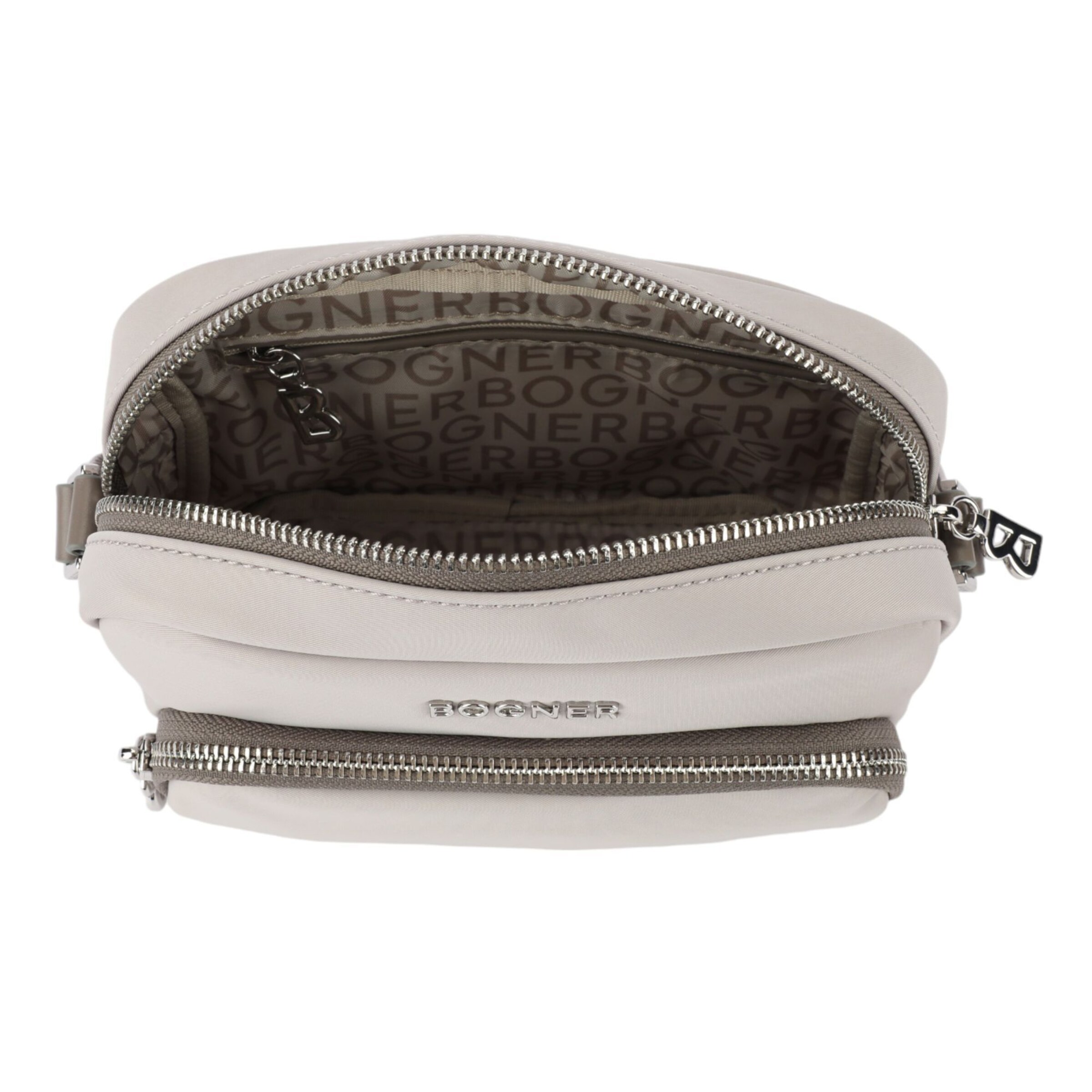 BOGNER Umhängetasche 'Klosters Lidia' in Grau