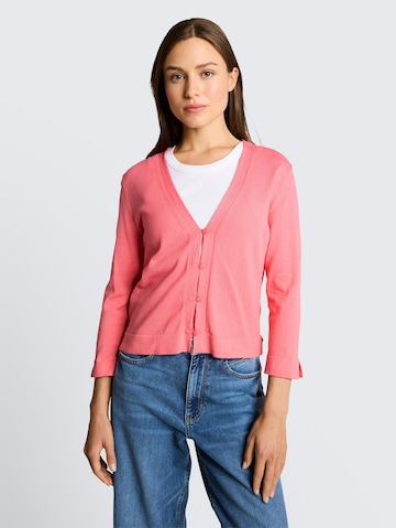TOM TAILOR Gebreid vest in Roze: voorkant