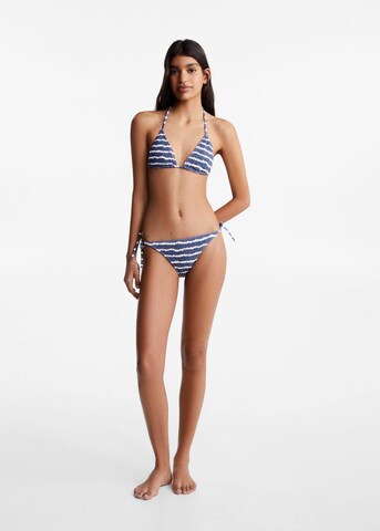 MANGO TEEN Triangle Bikini 'Dai' in Blue